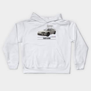 Supra Silver Metallic Kids Hoodie